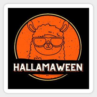 Ha-Llama-Ween Sticker